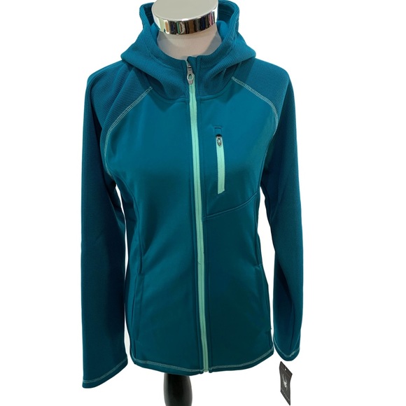 Spyder Jackets & Blazers - Spyder Swell Full Zip Hooded Performance Jacket